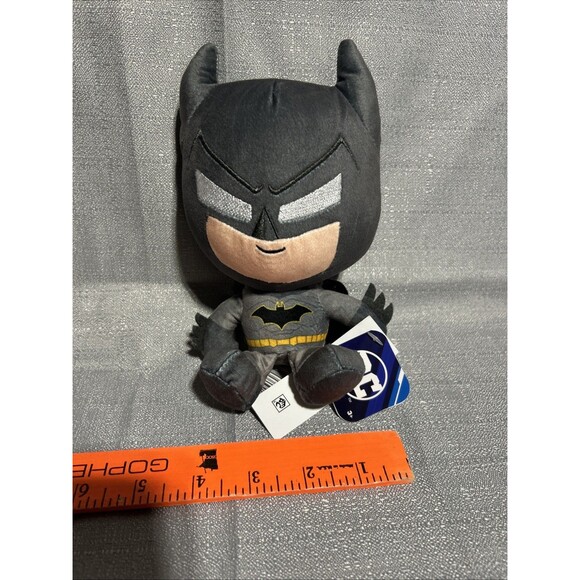 DC Comics Official Justice League Batman 8" Plush Figure Black Gray Superheroes - Picture 4 of 7